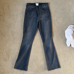 L'Agence dark grey jeans.